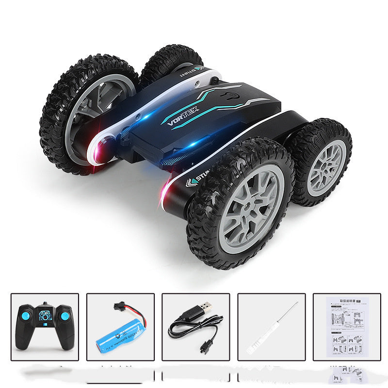 Remote Control Car Rollover Double-sided Car With Light