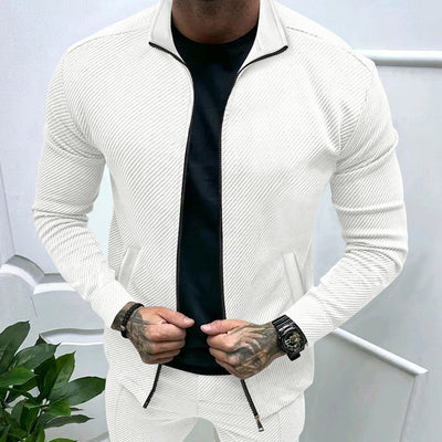 Men's Twill Jacquard Slim Fit jacket