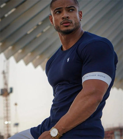 Short Sleeve Compression Tshirt - KESH FASHION 