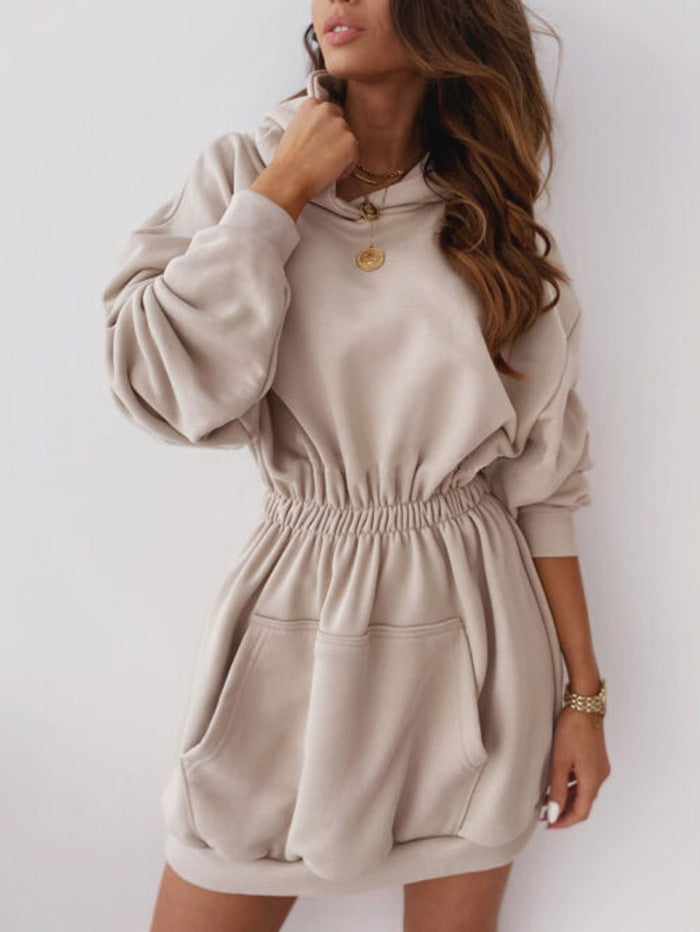 Long tunic hoodie