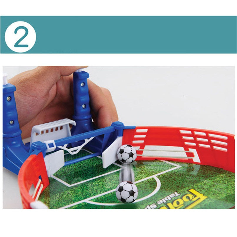 Mini Football Board Match Game Kit Tabletop Soccer Toys For Kids Educational Sport Outdoor Portable Table Games Play Ball Toys