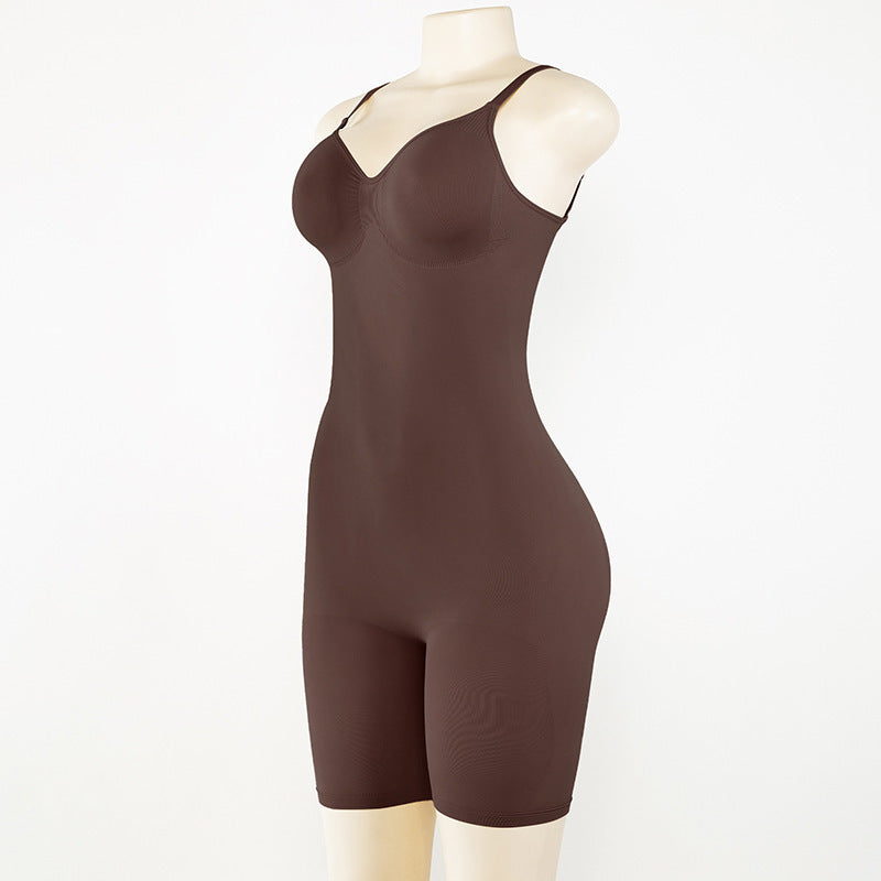 Seamless Waist Adjustable Shoulder Strap Body-shaping Corsets