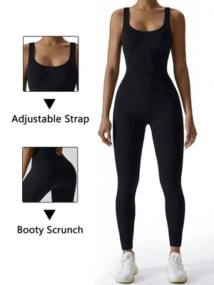 1pc Women's Seamless Solid Color jumpsuit - KESH FASHION 