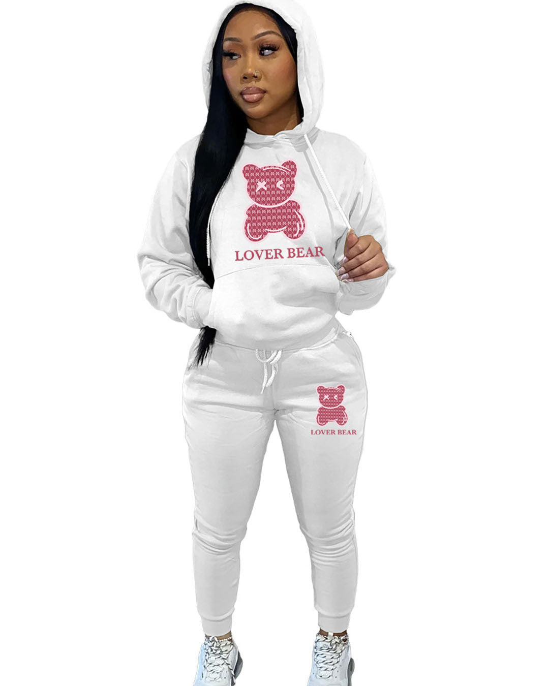 Hooded Sweatshirt And Sweatpants