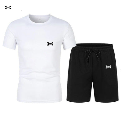 short sleeved T-shirt and sports shorts - KESH FASHION 