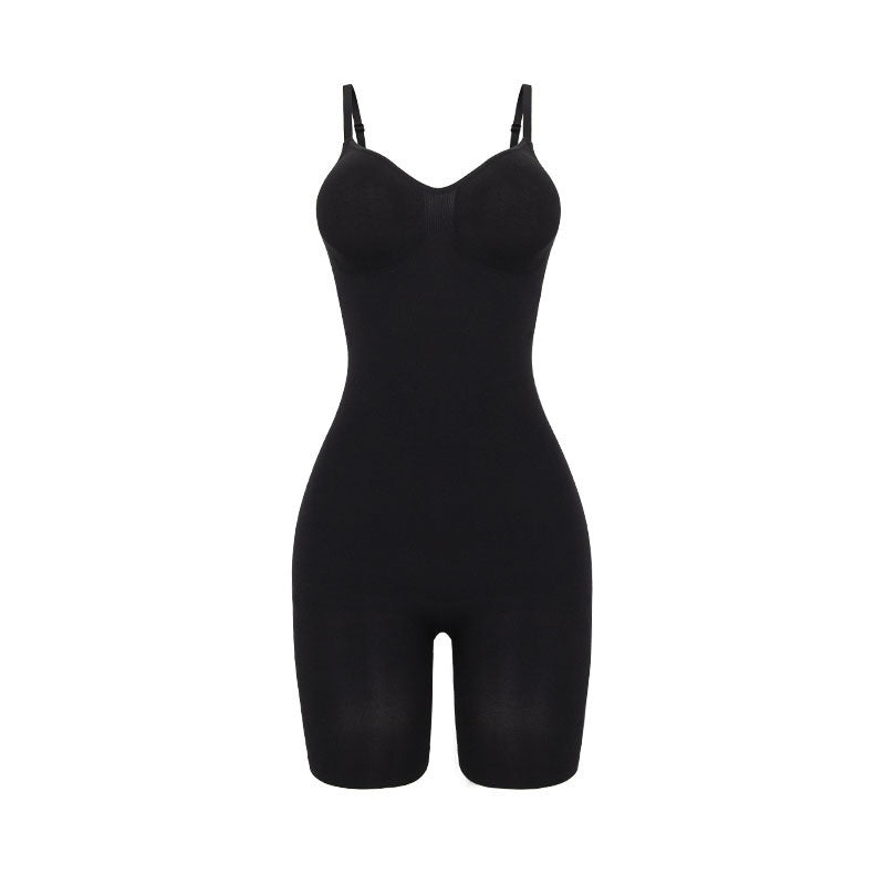 Seamless Waist Adjustable Shoulder Strap Body-shaping Corsets