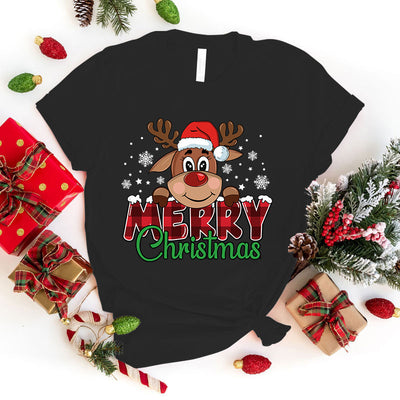 Merry Christmas Printed T-shirt