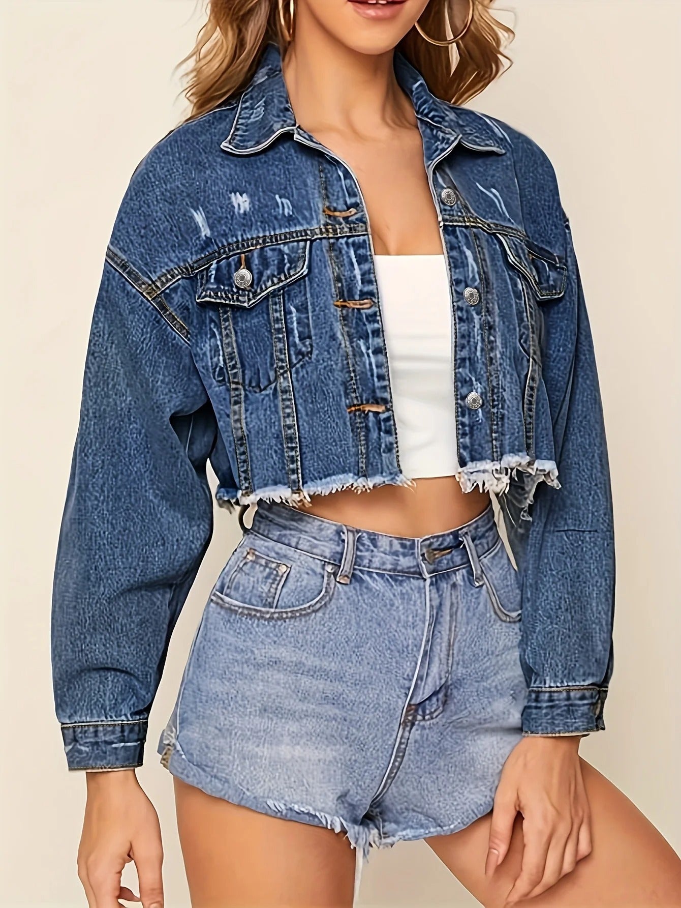 Short Style Denim Jacket