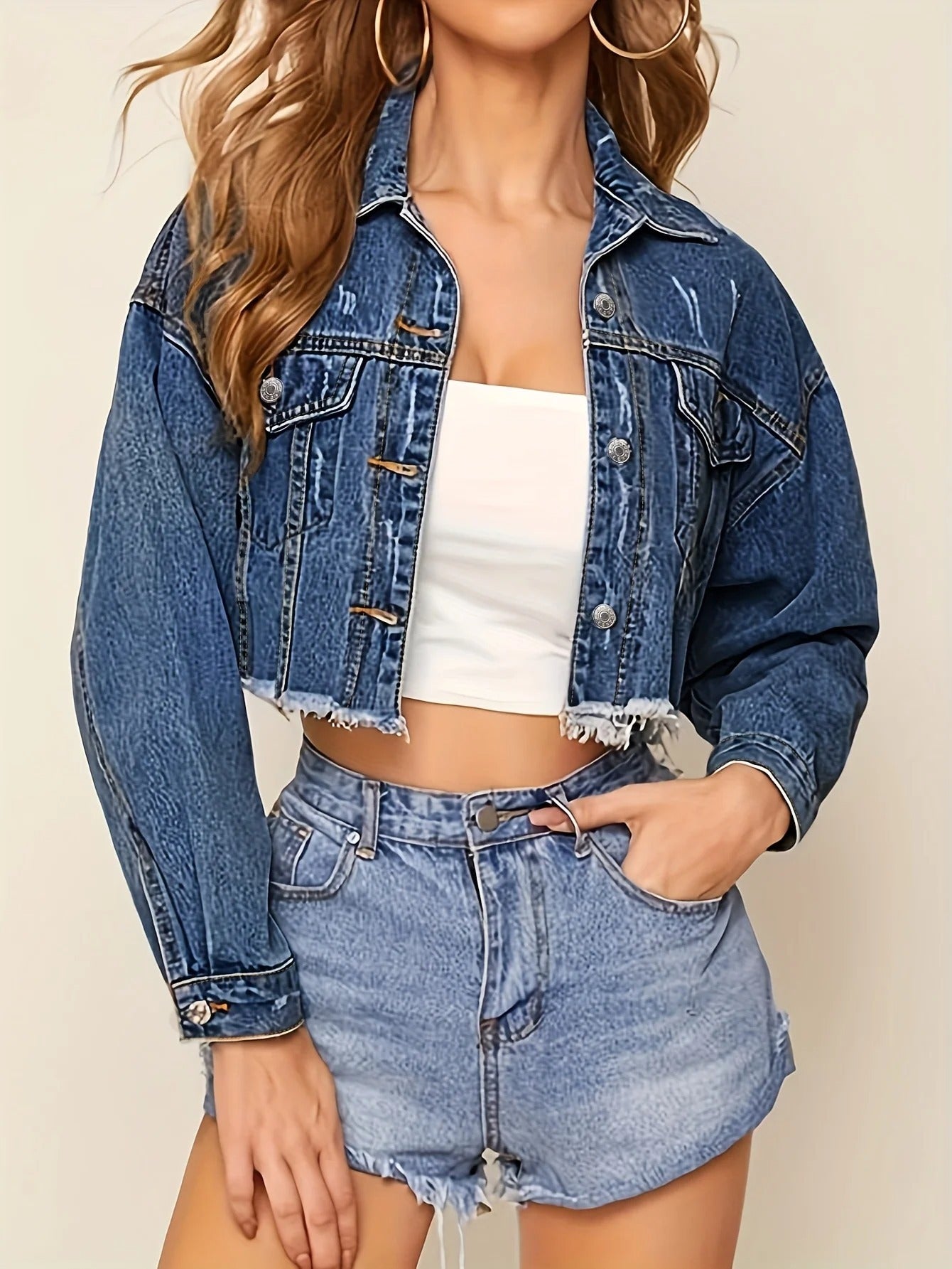 Short Style Denim Jacket