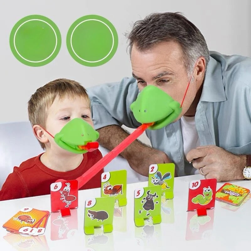 Frog Mouth Tongue Board Game