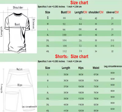 short sleeved T-shirt and sports shorts - KESH FASHION 