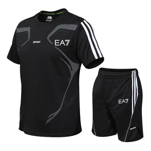 Men's T-Shirt And Shorts Set - KESH FASHION 