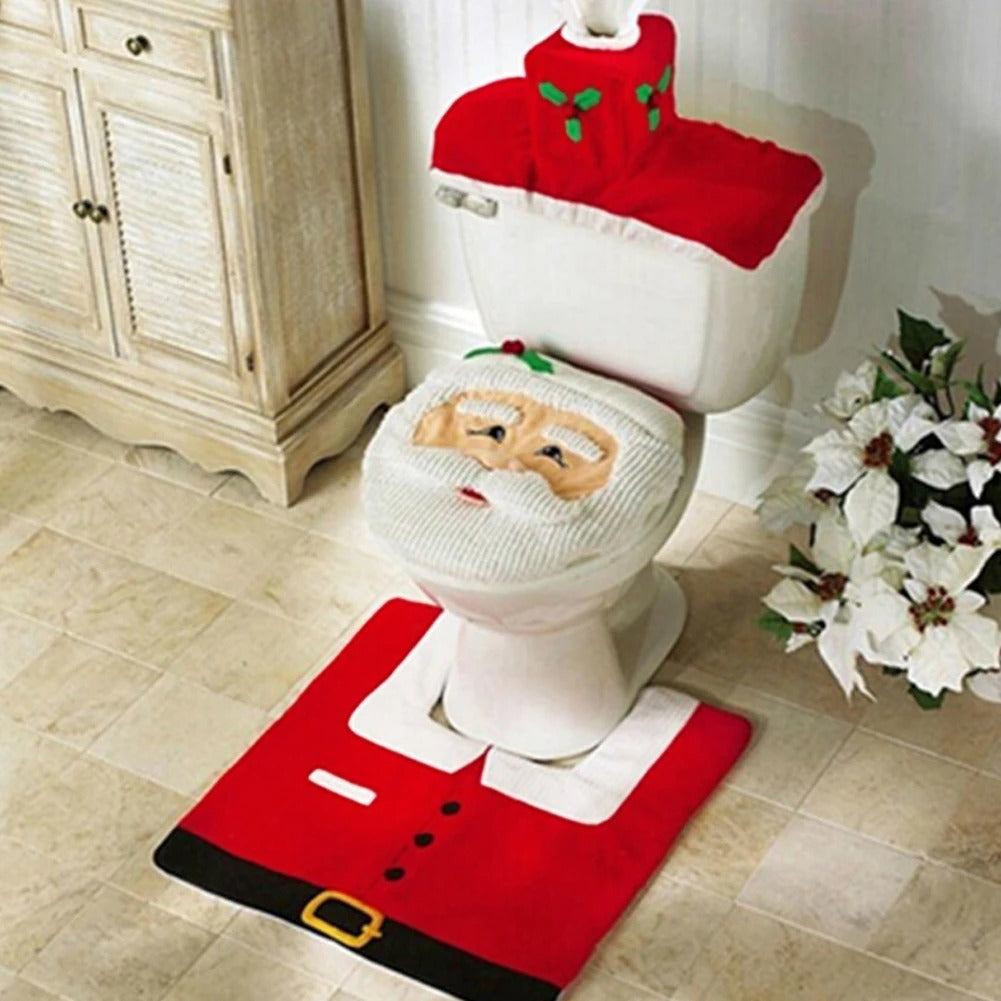 Christmas Toilet Seat Covers