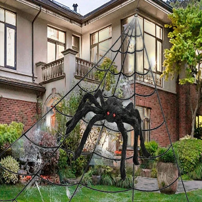 5m Halloween Spider Triangle Web