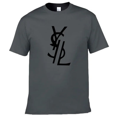 Men's Letter Printed T-Shirt - KESH FASHION 