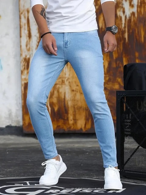 Casual Slim Fit Jeans - KESH FASHION 