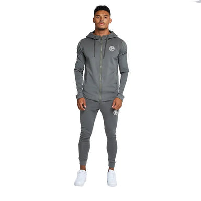 Men's slim fit 2 Piece Set Tracksuit - KESH FASHION 