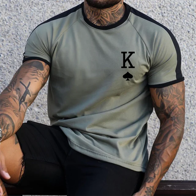 Mens K T-Shirt - KESH FASHION 