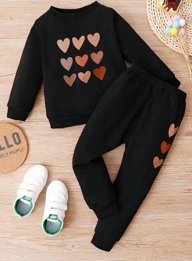 Kids 2 Pieces Tracksuit Set