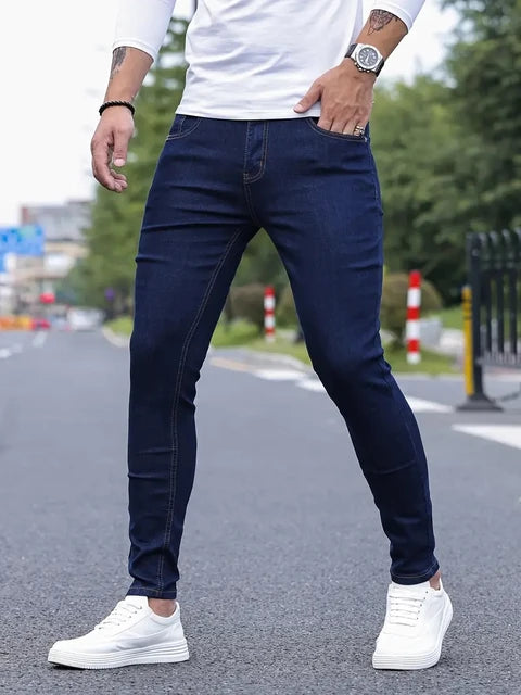 Men Stretch Skinny Denim Jeans - KESH FASHION 