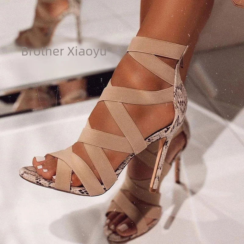 Sexy High Heel Hollow Mesh Shoes - KESH FASHION 