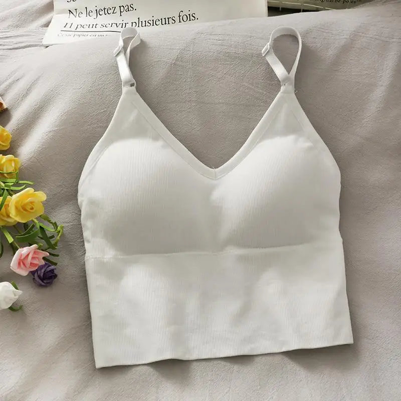 Tank Top Women Built In Bra - KESH FASHION 