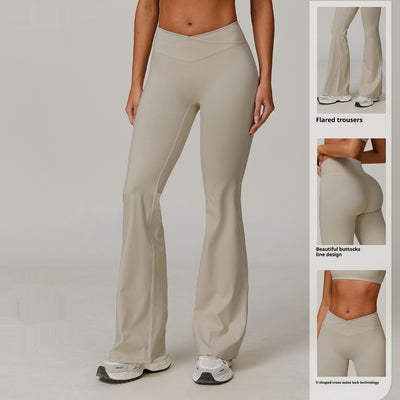Versatile Bell-bottom Pants Women
