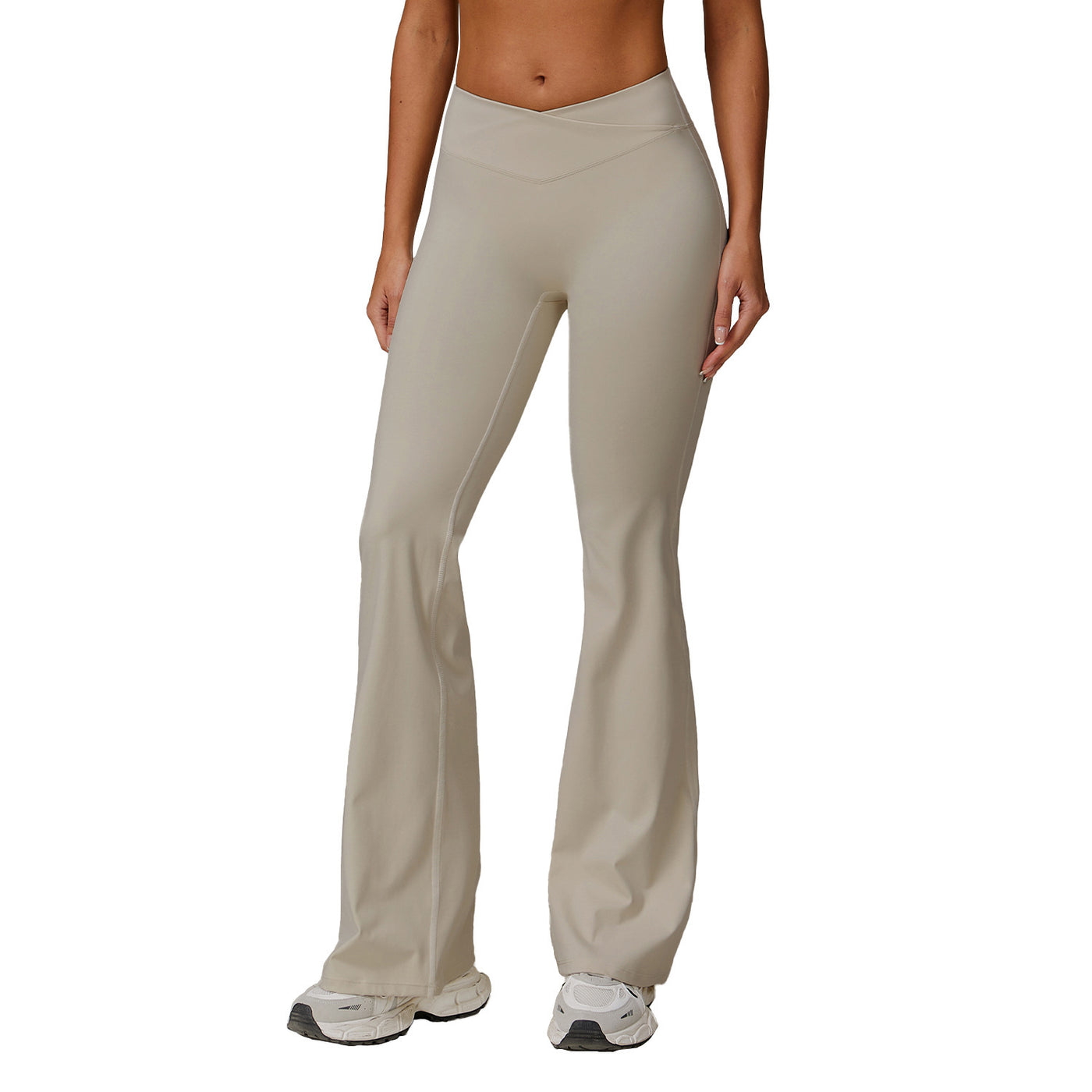 Versatile Bell-bottom Pants Women