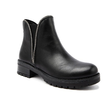 Chelsea boots with diamante best sale