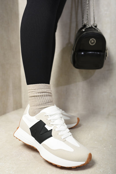 Low Top Lace Up Trainers