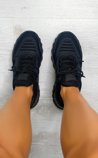 Chunky Mesh Trainers