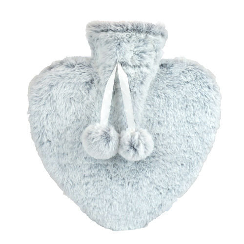 Heart Shape Hot Water Bottle Plush