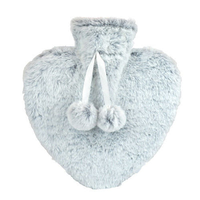 Heart Shape Hot Water Bottle Plush