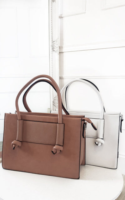 Faux Leather Handbag