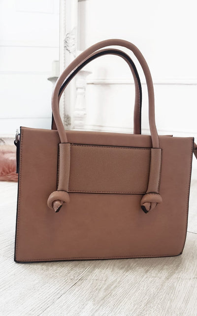 Faux Leather Handbag