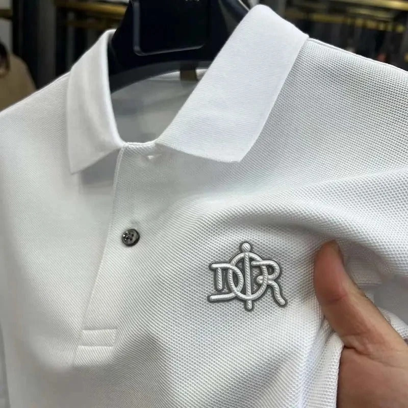 100%Cotton Men's Polo Shirt Luxury Brand - KESH FASHION 