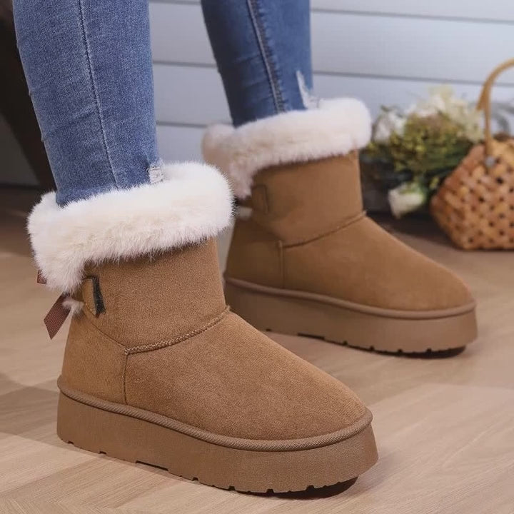 women's Low-top fur boots